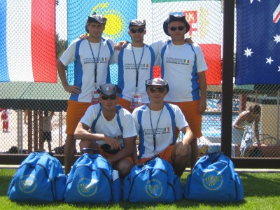 team marche ai mondiali in california